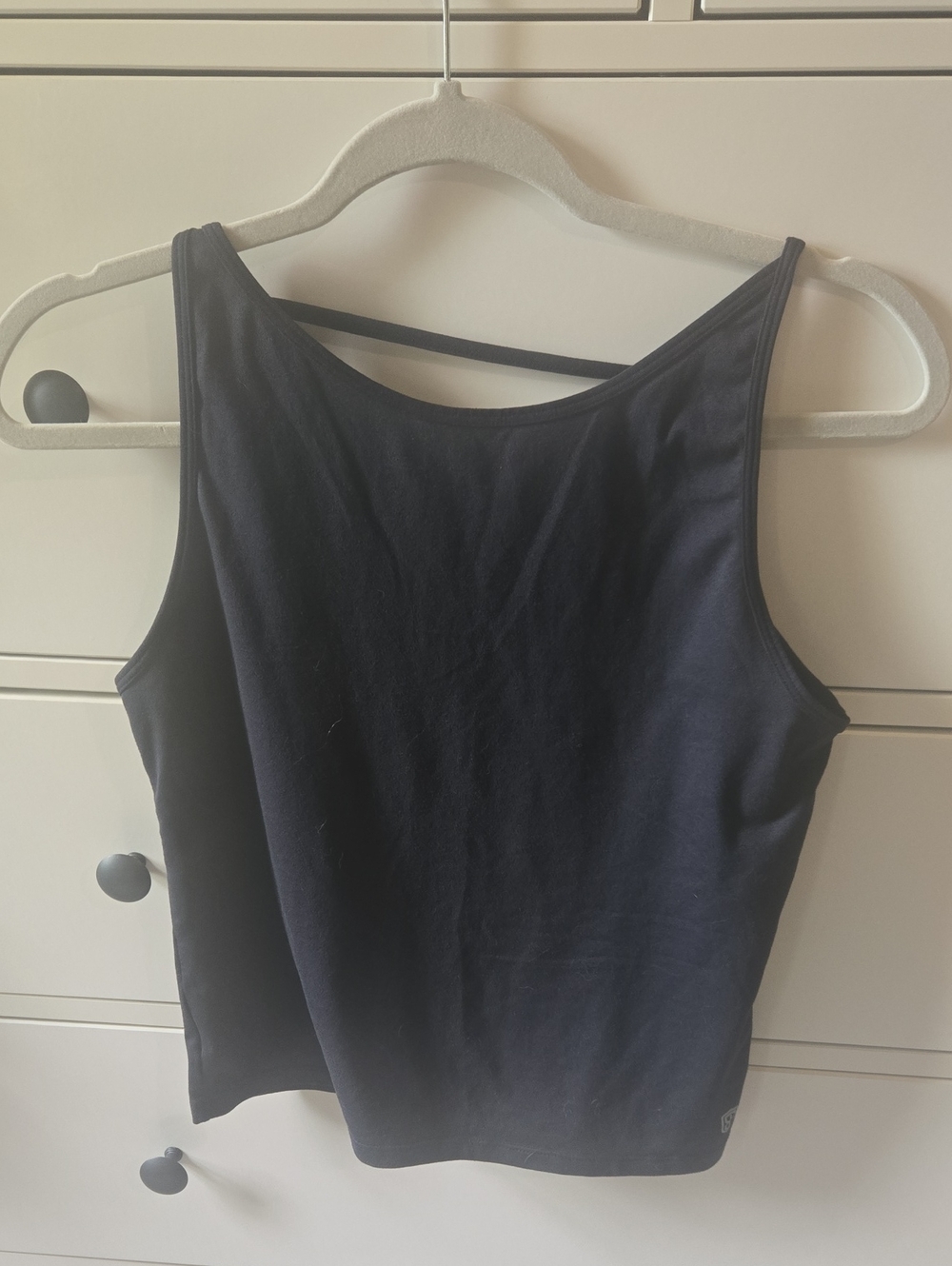 Charcoal Grey Born Primitive Backless Crop Top